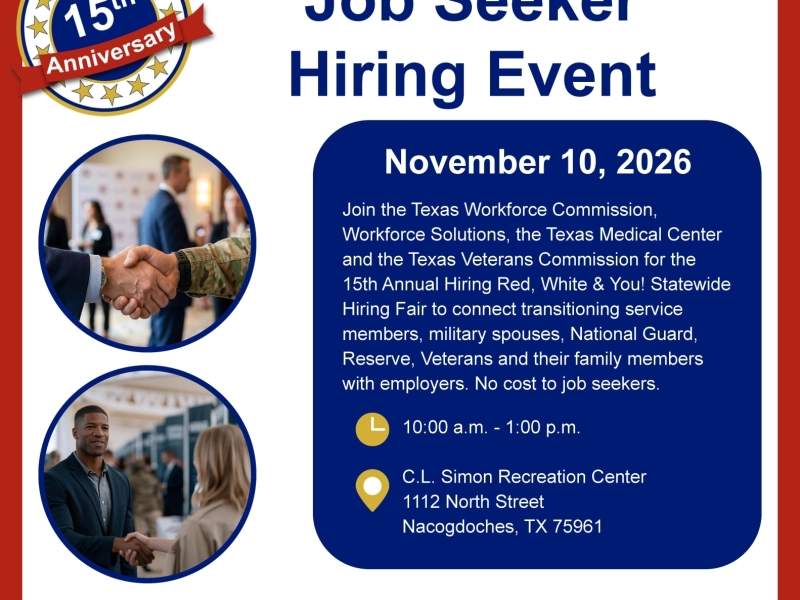 2026 HRWY East Job Seeker Flyer Page 1